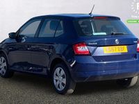Used Skoda Fabia 75 HP (55 kW) 2018 Blue Hatchback
