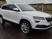 Used Skoda Karoq SE L 115 HP (84 kW) 2018 White SUV