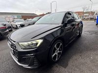Used Audi A1 Sportback S-Line 110 HP (80 kW) 2022 Black Hatchback