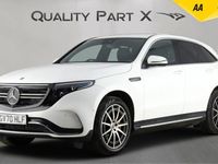 Used Mercedes EQC400 AMG line 300 kW (408 HP) 2020 White SUV
