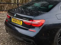 Used BMW 740L M Sport 320 HP (235 kW) 2018 Black Sedan