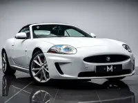 Used Jaguar XK 385 HP (283 kW) 2011 White Cabriolet