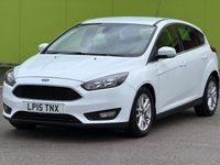Used Ford Focus Zetec 2015 White Hatchback