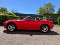 Used Mazda MX5 126 HP (92 kW) 2009 Red Cabriolet