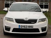 Used Skoda Octavia vRS 2013 White Estate