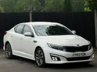 Used Kia Optima 136 HP (100 kW) 2014 White Sedan