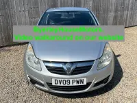 Usado Vauxhall Corsa Club 2009 Prateado Citadino