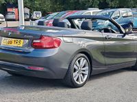 Used BMW 220 Sport Line 184 HP (135 kW) 2016 Grey Cabriolet