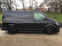 Used VW T6 Sportline 204 HP (150 kW) 2018 Black Van