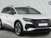 Used Audi Q4 e-tron Black Edition 210 kW (286 HP) 2025 White SUV