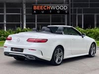 Used Mercedes E220 AMG line 194 HP (142 kW) 2018 White Cabriolet
