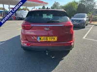 Used Kia Sportage 182 HP (133 kW) 2016 Red SUV