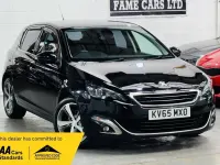Used Peugeot 308 Allure 130 HP (95 kW) 2016 Black Hatchback