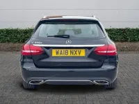 Used Mercedes C350e Premium Plus 2018 Black Estate