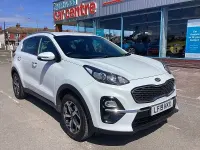 Used Kia Sportage 136 HP (100 kW) 2019 White SUV
