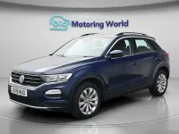 Used VW T-Roc SE 150 HP (110 kW) 2019 Blue SUV