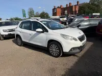 Used Peugeot 2008 Active 92 HP (67 kW) 2014 White SUV