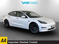 Usado Tesla Model 3 Performance 330 kW (449 HP) 2020 Branco Sedan