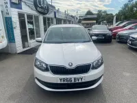 Used Skoda Fabia SE 110 HP (80 kW) 2016 White Estate