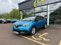 Used Renault Captur Dynamique 90 HP (66 kW) 2016 Blue SUV