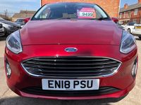 Used Ford Fiesta Titanium X 125 HP (91 kW) 2018 Red Hatchback