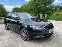 Used Skoda Superb LAURIN & KLEMENT 140 HP (102 kW) 2015 Black Estate