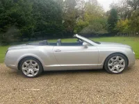 Used Bentley Continental GT Convertible 560 HP (411 kW) 2008 Silver Cabriolet