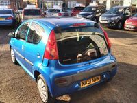 Used Peugeot 107 68 HP (50 kW) 2011 Blue Hatchback