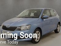 Used Skoda Fabia SE 110 HP (80 kW) 2017 Blue Hatchback