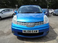 Used Nissan Note Tekna 110 HP (80 kW) 2008 Blue Hatchback