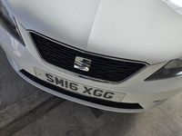 Used Seat Ibiza SOL 75 HP (55 kW) 2016 White Hatchback