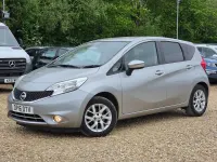 Used Nissan Note Acenta Premium 90 HP (66 kW) 2016 Silver Hatchback