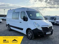 Used Vauxhall Movano 130 HP (95 kW) 2018 White MPV