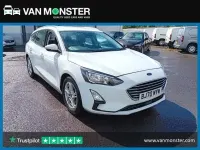Used Ford Focus Zetec 2020 White Estate