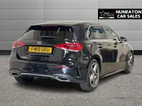 Begagnad Mercedes A150 AMG line 150 HK (110 kW) 2019 Svart Halvkombi