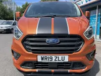 Used Ford Transit Custom Sport 170 HP (125 kW) 2019 Orange Van
