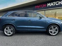 Begagnad Audi Q3 S-line plus 2016 Blå SUV