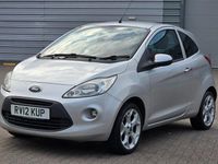 Begagnad Ford Ka Titanium 2012 Silver Halvkombi
