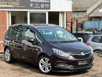 Used Vauxhall Zafira SRi 140 HP (102 kW) 2017 Brown MPV
