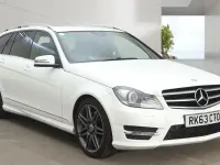 Used Mercedes C250 AMG 204 HP (150 kW) 2013 White Estate