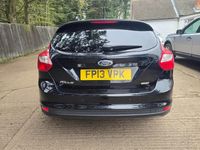 Used Ford Focus Zetec 2013 Black Hatchback