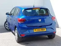 Used Dacia Sandero Essentiel 67 HP (49 kW) 2022 Blue Hatchback