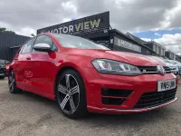 Used VW Golf VII R 2015 Red Hatchback