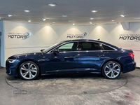 Used Audi A6 S-Line 204 HP (150 kW) 2022 Blue Sedan