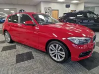 Used BMW 118 Sport Line 136 HP (100 kW) 2016 Red Hatchback