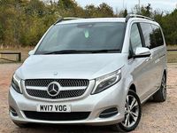 Begagnad Mercedes V250 2017 Silver Minibuss