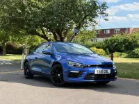 Used VW Scirocco GT 125 HP (91 kW) 2016 Blue Coupe