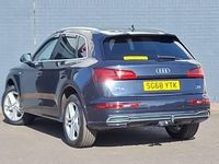 Used Audi Q5 S-Line 190 HP (139 kW) 2018 Blue SUV