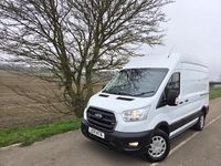 Used Ford Transit Trend 130 HP (95 kW) 2021 White Van