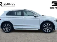 Used VW Tiguan R-line 150 HP (110 kW) 2018 Pure white SUV
